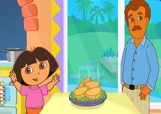 Dora Games, Dora is Cooking in La Cucina, Games-kids.com