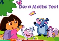 Dora Games, Dora Math Test, Games-kids.com