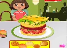 Dora Games, Dora Mcdonalds Hamburger, Games-kids.com