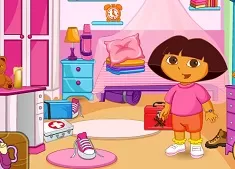 Dora Games, Dora Messy Camp, Games-kids.com