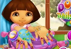 Dora Games, Dora Nails and Spa, Games-kids.com