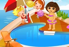 Dora Games, Dora on Holiday, Games-kids.com