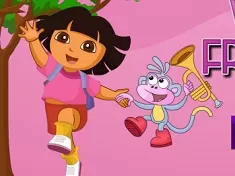 Dora Games, Dora PLaying with Friends, Games-kids.com