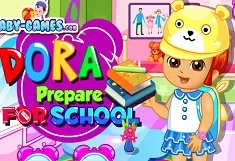 Dora Games, Dora Prepare for School, Games-kids.com