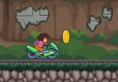 Dora Games, Dora Riding Motorcycle, Games-kids.com