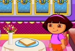 Dora Games, Dora Sandwich Shop, Games-kids.com