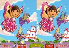 Dora Games, Dora Seek Differences, Games-kids.com