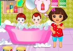 Dora Games, Dora Sibling Care, Games-kids.com