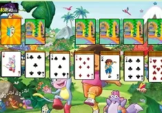 Dora Games, Dora Solitaire, Games-kids.com