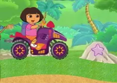 Dora Games,  Dora Spring ATV, Games-kids.com