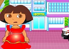 Dora Games, Dora Stomach Surgery, Games-kids.com