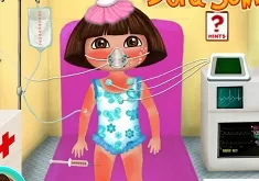 Dora Games, Dora Sunburn, Games-kids.com