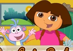 Dora Games, Dora Taking Care of Boots, Games-kids.com