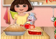 Dora Games, Dora Tomato Pie, Games-kids.com