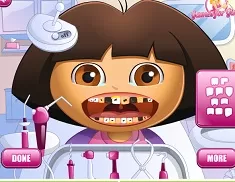 Dora Games, Dora Tooth Problems, Games-kids.com