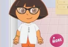 Dora Games, Dora Wearing Super Glasses , Games-kids.com