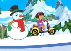 Dora Games, Dora Winter Ride, Games-kids.com