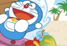 Doraemon Games, Doraemon Beach Jumping, Games-kids.com