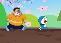 Doraemon Games, Doraemon Jaian Run, Games-kids.com