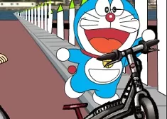 Doraemon Games, Doraemon on Scooter, Games-kids.com