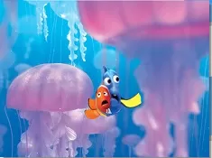 Finding Dory Games, Dory and Marlin Scared Puzzle, Games-kids.com