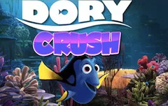 Finding Dory Games, Dory Crush, Games-kids.com