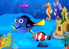 Finding Dory Games, Dorys Fish Tank, Games-kids.com