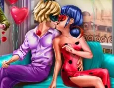 Girl Games, Dotted Girl Romantic Anniversary, Games-kids.com