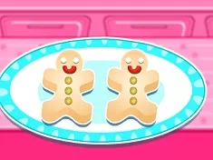 Cooking Games, Double Gingerbread Men, Games-kids.com