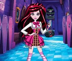 Monster High Games, Draculaura Back to School, Games-kids.com