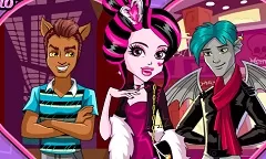 Monster High Games, Draculaura Blind Date, Games-kids.com