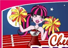 Monster High Games, Draculaura Cheerleader Dress Up, Games-kids.com