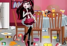 Monster High Games, Draculaura Dining Room Cleaning, Games-kids.com