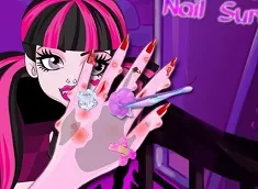 Monster High Games, Draculaura Nail Surgery, Games-kids.com