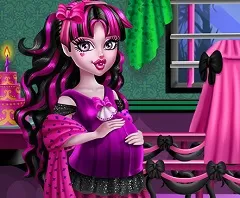 Monster High Games, Draculaura Pregnant Baby Room, Games-kids.com