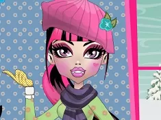 Monster High Games, Draculaura Winter Fashion, Games-kids.com