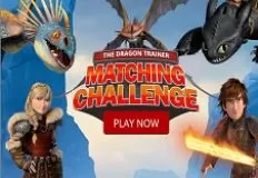 Dragons Games, Dragon Trainer Matching Challenge, Games-kids.com