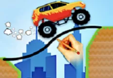 Cars Games, Draw and Save The Car, Games-kids.com