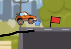 Cars Games, Draw The Car Bridge, Games-kids.com