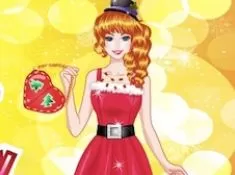 Girl Games, Dress Up for Christmas, Games-kids.com