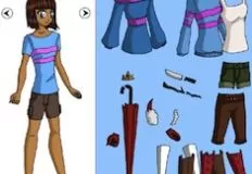 Girl Games, Dress Up Frisky Fashion, Games-kids.com