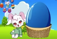 Decoration Games, Easter Bunny and Colorful Eggs, Games-kids.com