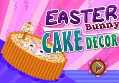 Cooking Games, Easter Bunny  Cake DÃ©cor, Games-kids.com