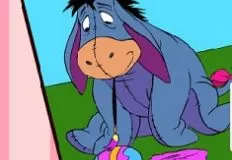 Winnie the Pooh Games, Easter Eeyore Coloring, Games-kids.com