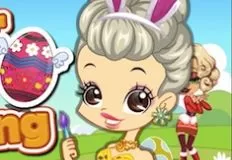 Girl Games, Easter Eggs Painting, Games-kids.com