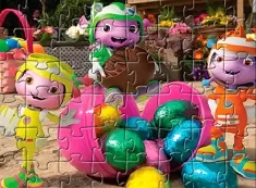 Floogals Games, Easter Floogals Puzzle, Games-kids.com