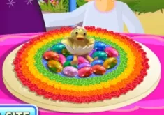 Cooking Games, Easter Nest Cake, Games-kids.com