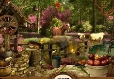 Hidden Objects Games, Easter on the Farm, Games-kids.com