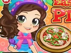 Cooking Games, Easy Bake Pizza, Games-kids.com