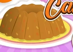 Cooking Games, Easy to Cook Peach Pound Cake, Games-kids.com